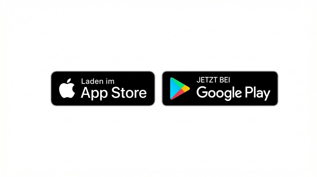 App Store und Google Play